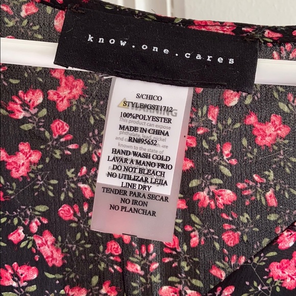 Floral Ballon Sleeve Blouse - Picture 8 of 8